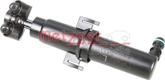 Metzger 2220604 - Распылитель, форсунка, система очистки фар autospares.lv