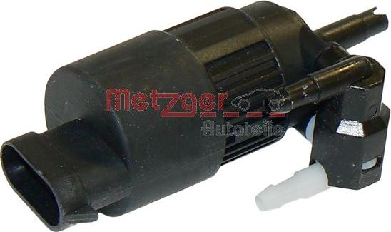 Metzger 2220017 - Водяной насос, система очистки окон autospares.lv