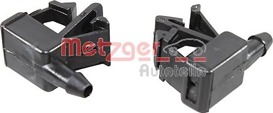 Metzger 2220848 - Распылитель воды для чистки, система очистки окон autospares.lv