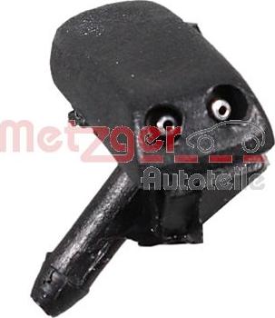 Metzger 2220850 - Распылитель воды для чистки, система очистки окон autospares.lv