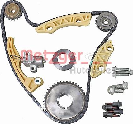 Metzger 7490003 - Комплект цепи привода распредвала autospares.lv