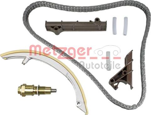 Metzger 7490015 - Комплект цепи привода распредвала autospares.lv