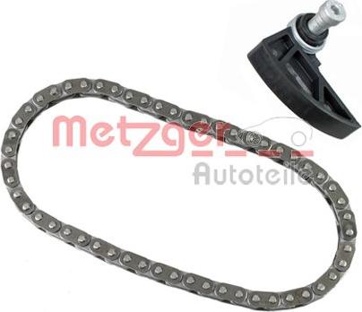 Metzger 7490024 - Комплект цепи привода распредвала autospares.lv