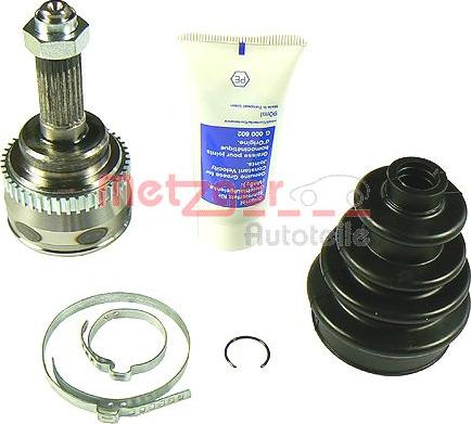 Metzger 7110096 - Шарнирный комплект, ШРУС, приводной вал autospares.lv