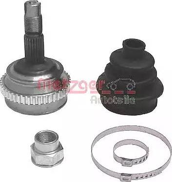 Metzger 7110050 - Шарнирный комплект, ШРУС, приводной вал autospares.lv