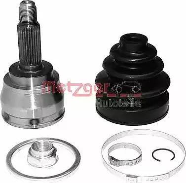 Metzger 7110058 - Шарнирный комплект, ШРУС, приводной вал autospares.lv