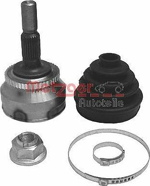 Metzger 7110085 - Шарнирный комплект, ШРУС, приводной вал autospares.lv