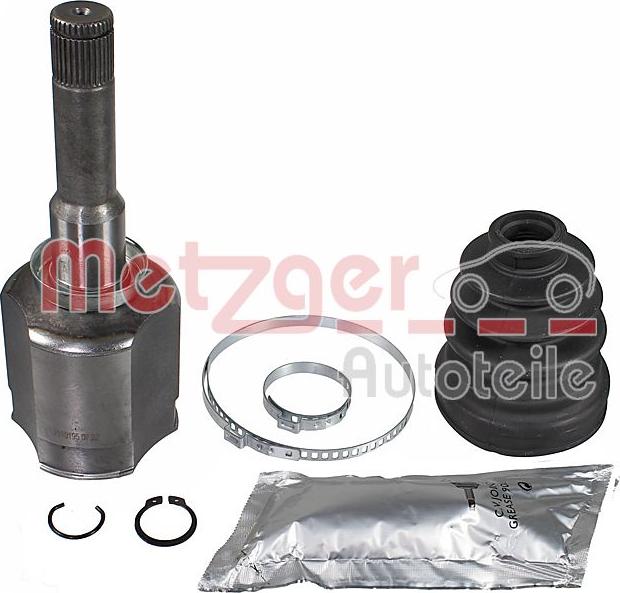 Metzger 7110195 - Шарнирный комплект, ШРУС, приводной вал autospares.lv