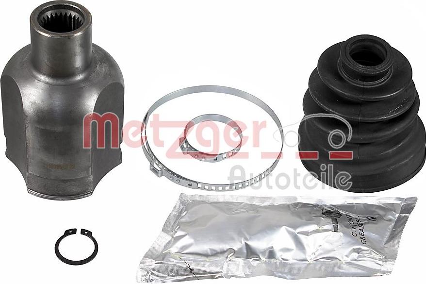 Metzger 7110196 - Шарнирный комплект, ШРУС, приводной вал autospares.lv