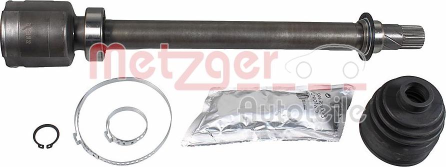 Metzger 7110190 - Шарнирный комплект, ШРУС, приводной вал autospares.lv