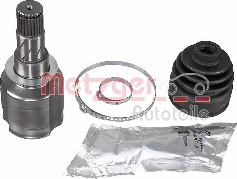 Metzger 7110189 - Шарнирный комплект, ШРУС, приводной вал autospares.lv