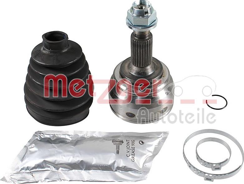 Metzger 7110180 - Шарнирный комплект, ШРУС, приводной вал autospares.lv