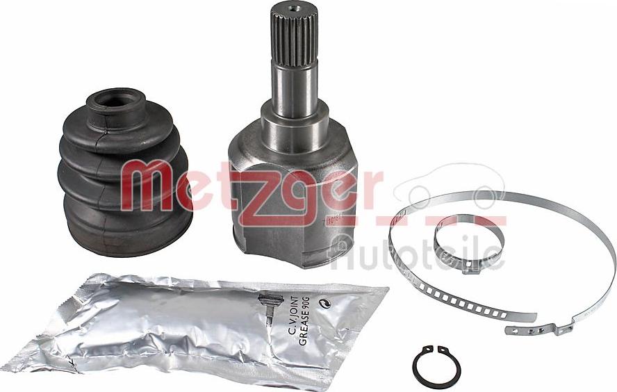 Metzger 7110181 - Шарнирный комплект, ШРУС, приводной вал autospares.lv