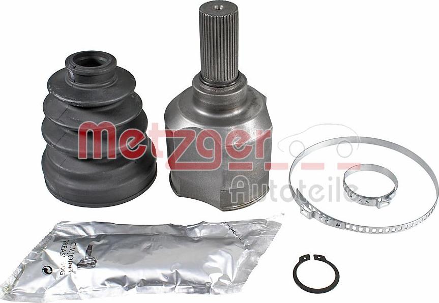 Metzger 7110183 - Шарнирный комплект, ШРУС, приводной вал autospares.lv