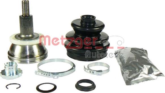 Metzger 7110135 - Шарнирный комплект, ШРУС, приводной вал autospares.lv