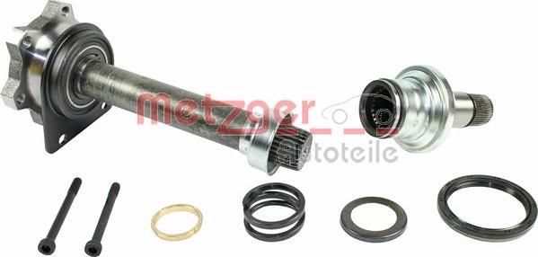 Metzger 7210034 - Полуосевой вал, дифференциал autospares.lv