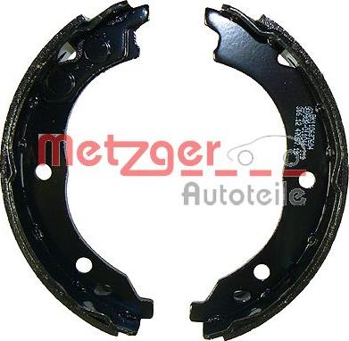 Metzger KR 947 - Комплект тормозов, ручник, парковка autospares.lv