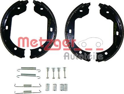 Metzger KR 960 - Комплект тормозов, ручник, парковка autospares.lv