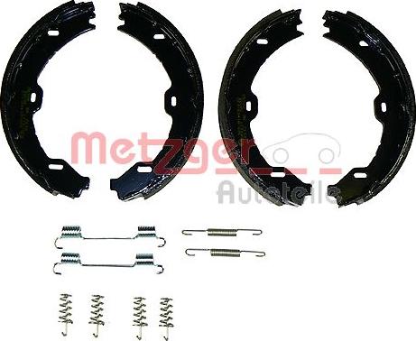 Metzger KR 962 - Комплект тормозов, ручник, парковка autospares.lv