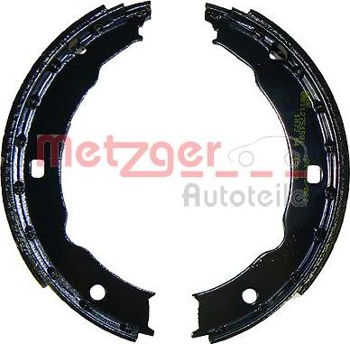 Metzger KR 665 - Комплект тормозов, ручник, парковка autospares.lv