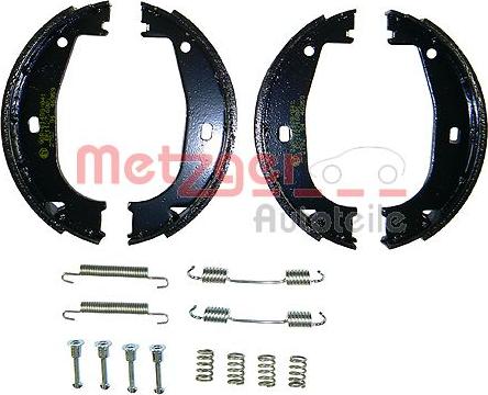 Metzger KR 626 - Комплект тормозов, ручник, парковка autospares.lv