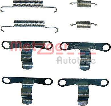 Metzger KR 203 - Комплект тормозов, ручник, парковка autospares.lv