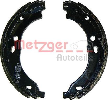 Metzger KR 215 - Комплект тормозов, ручник, парковка autospares.lv