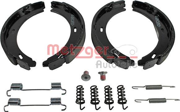 Metzger KR 779 - Комплект тормозов, ручник, парковка autospares.lv