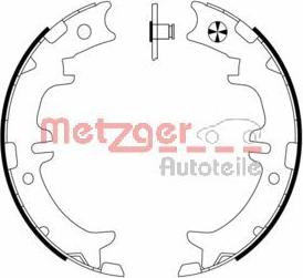 Metzger MG 958 - Комплект тормозов, ручник, парковка autospares.lv