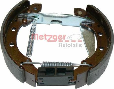 Metzger MG 571V - Комплект тормозных колодок, барабанные autospares.lv