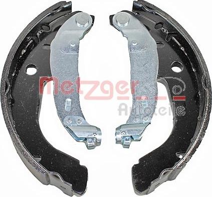 Metzger MG 160 - Комплект тормозных колодок, барабанные autospares.lv