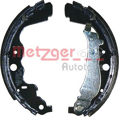 Metzger MG 115 - Комплект тормозных колодок, барабанные autospares.lv