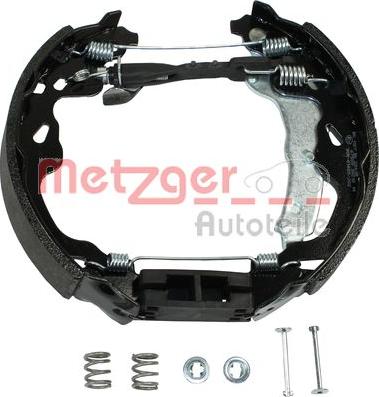 Metzger MG 209V - Комплект тормозных колодок, барабанные autospares.lv