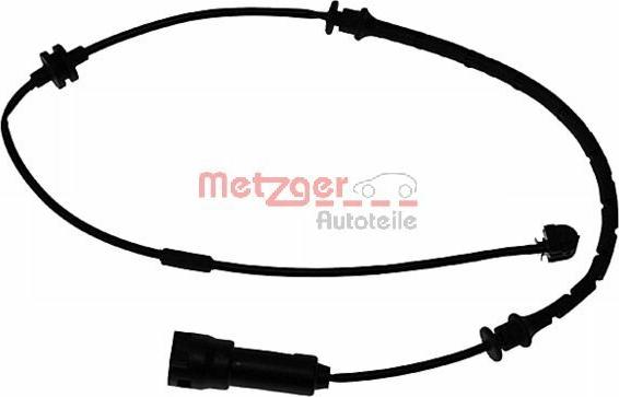 Metzger WK 17-096 - Сигнализатор, износ тормозных колодок autospares.lv