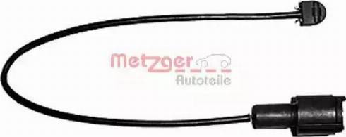 Metzger WK 17-058 - Сигнализатор, износ тормозных колодок autospares.lv