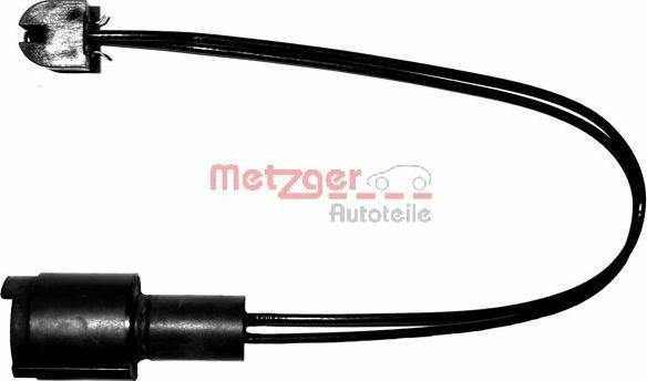 Metzger WK 17-064 - Сигнализатор, износ тормозных колодок autospares.lv