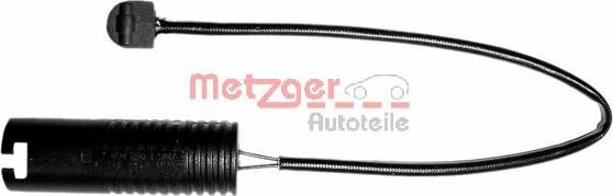 Metzger WK 17-068 - Сигнализатор, износ тормозных колодок autospares.lv