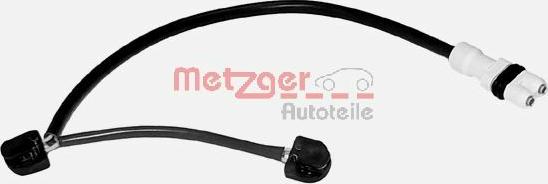 Metzger WK 17-002 - Сигнализатор, износ тормозных колодок autospares.lv