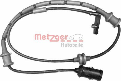Metzger WK 17-035 - Сигнализатор, износ тормозных колодок autospares.lv