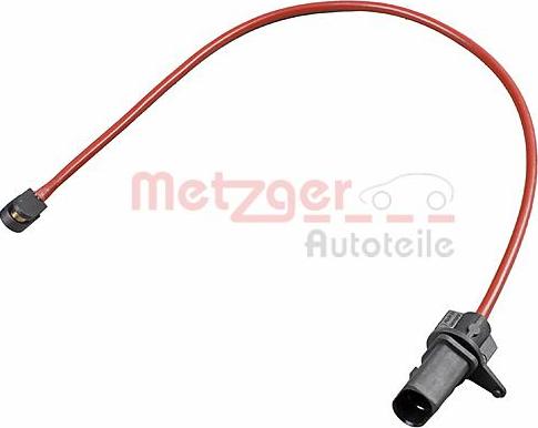 Metzger WK 17-304 - Сигнализатор, износ тормозных колодок autospares.lv