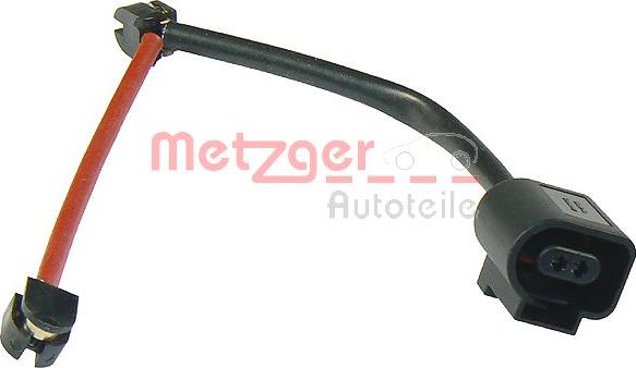 Metzger WK 17-258 - Сигнализатор, износ тормозных колодок autospares.lv