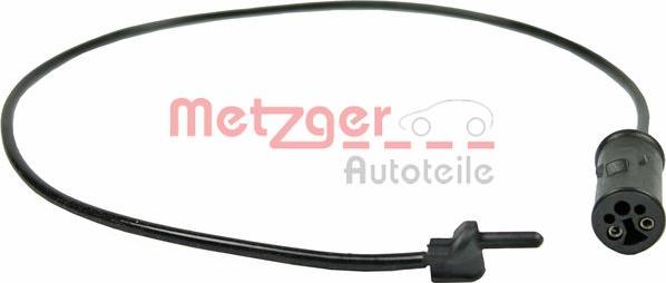 Metzger WK 17-206 - Сигнализатор, износ тормозных колодок autospares.lv