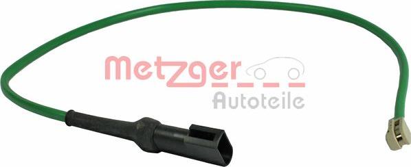 Metzger WK 17-288 - Сигнализатор, износ тормозных колодок autospares.lv