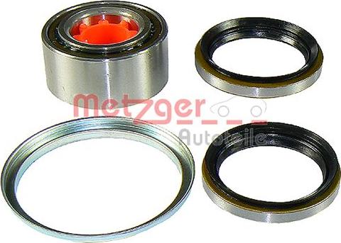 Metzger WM 946 - Подшипник ступицы колеса, комплект autospares.lv