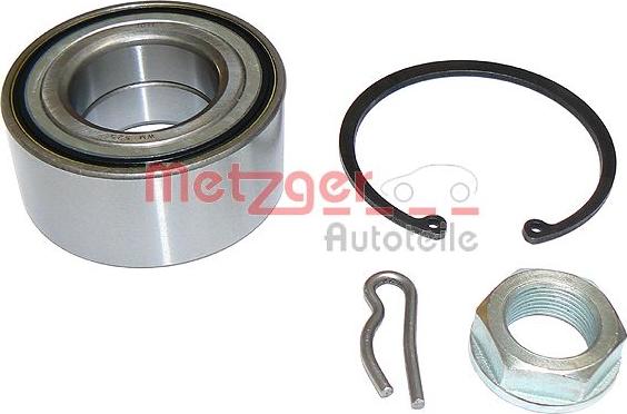 Metzger WM 525 - Подшипник ступицы колеса, комплект autospares.lv