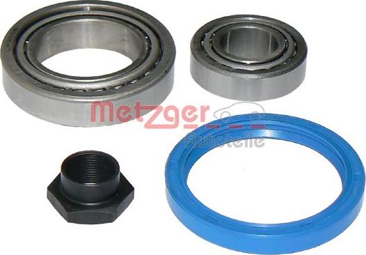 Metzger WM 521 - Подшипник ступицы колеса, комплект autospares.lv