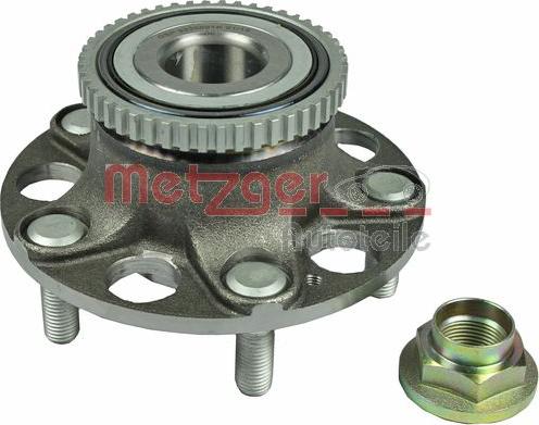 Metzger WM 6991 - Подшипник ступицы колеса, комплект autospares.lv