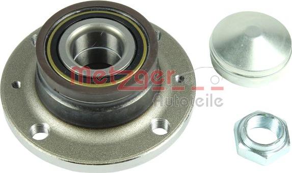 Metzger WM 6541 - Подшипник ступицы колеса, комплект autospares.lv