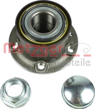 Metzger WM 6571 - Подшипник ступицы колеса, комплект autospares.lv