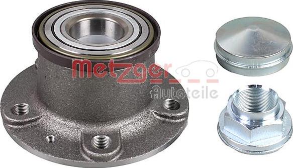 Metzger WM 6572 - Подшипник ступицы колеса, комплект autospares.lv